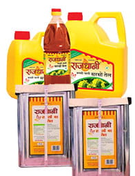 Rajdhani Mustard Oil 200ml |500ml | 1L | 2L | 5L | 15L